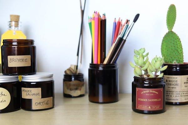 Comment recycler ses pots de bougies en verre ? | La Bougie Herbivore,,La Bougie Herbivore,FR,labougieherbivore.com