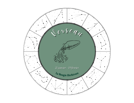 Le Verseau, signe astrologique original et créatif du zodiaque,,La Bougie Herbivore,FR,labougieherbivore.com