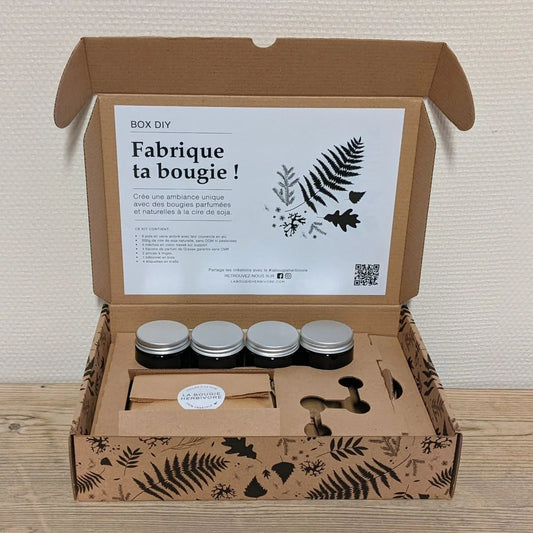 BOX DIY Personnalisable : Kit pour Fabriquer des Bougies