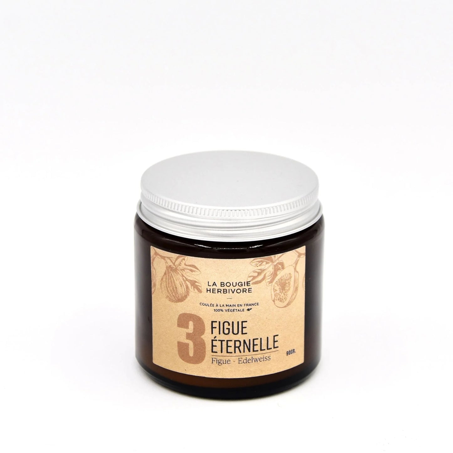 Bougie parfumée Figue Edelweiss No. 3 FIGUE ETERNELLE 90g