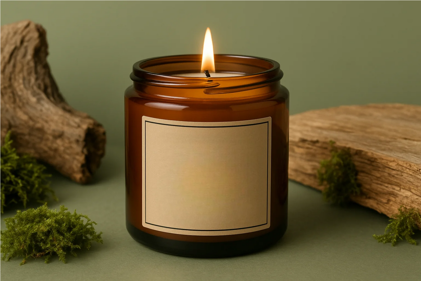 Marque Blanche – Bougies Parfumées de Noël – 140g