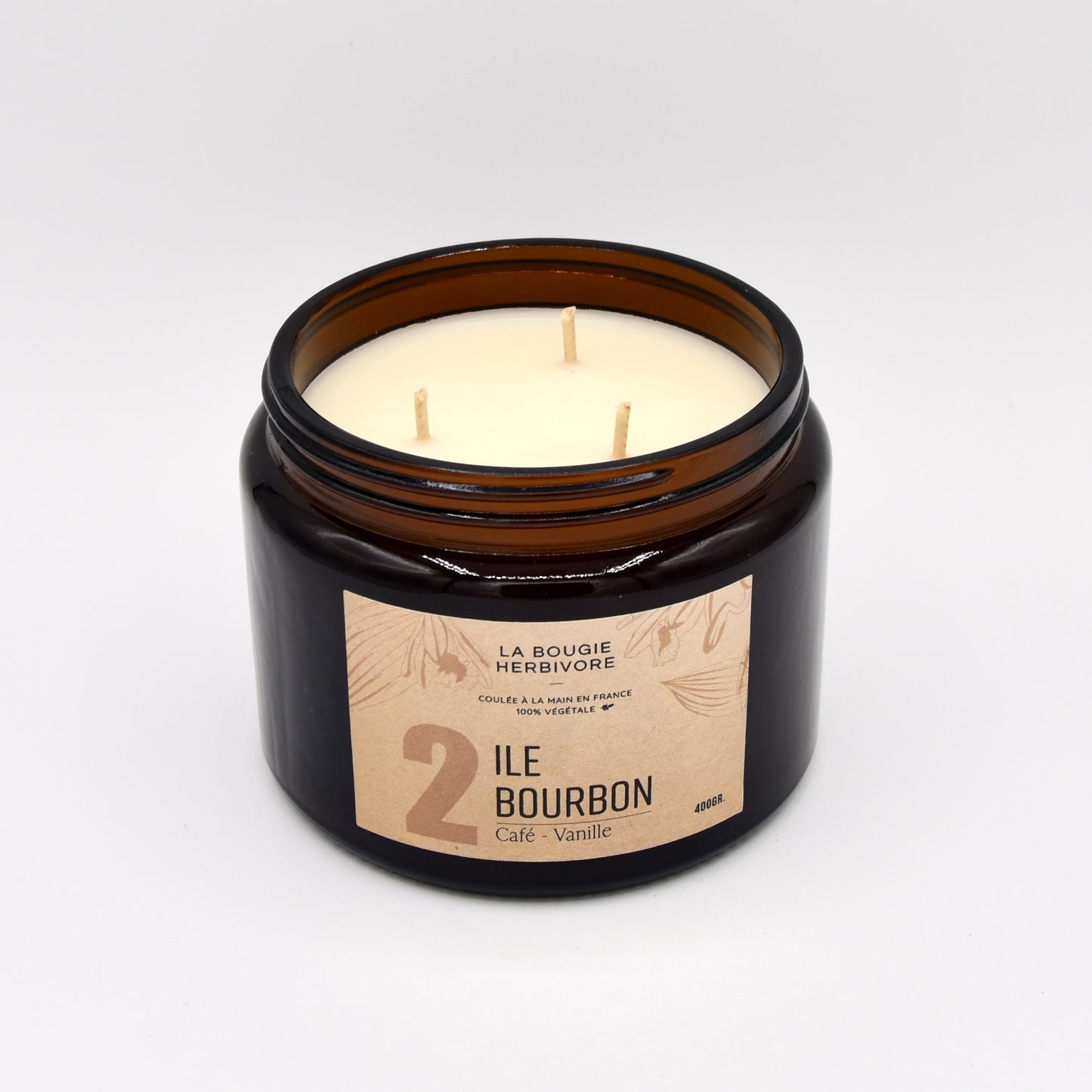 Bougies Parfumées Signature 400g – Choisissez parmi 12 parfums d’exception | La Bougie Herbivore - La Bougie Herbivore BOUGIE-400G-N01 45.00 EUR