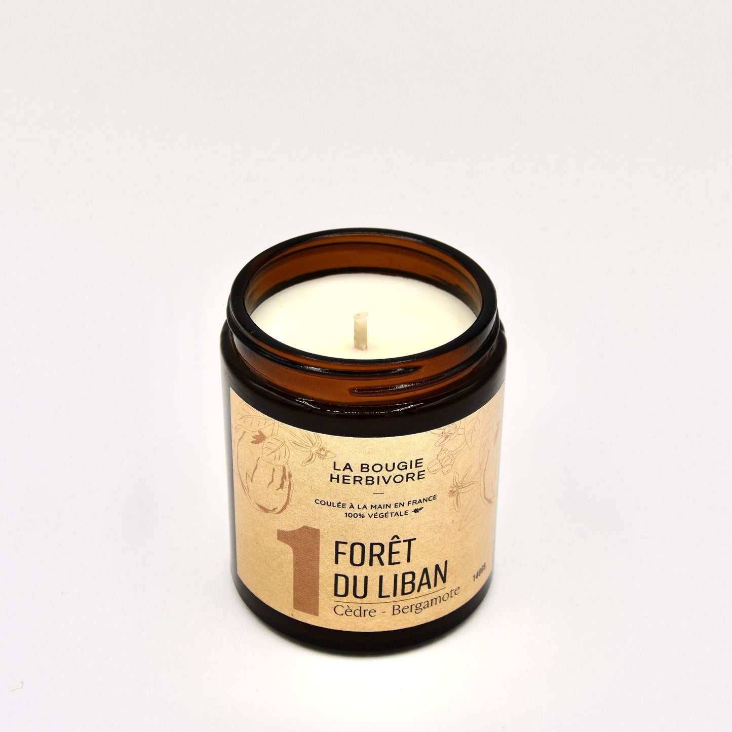 Bougies Parfumées Signature 140g – Choisissez parmi 12 parfums d’exception | La Bougie Herbivore - La Bougie Herbivore BOUGIE-140G-N01 28.00 EUR