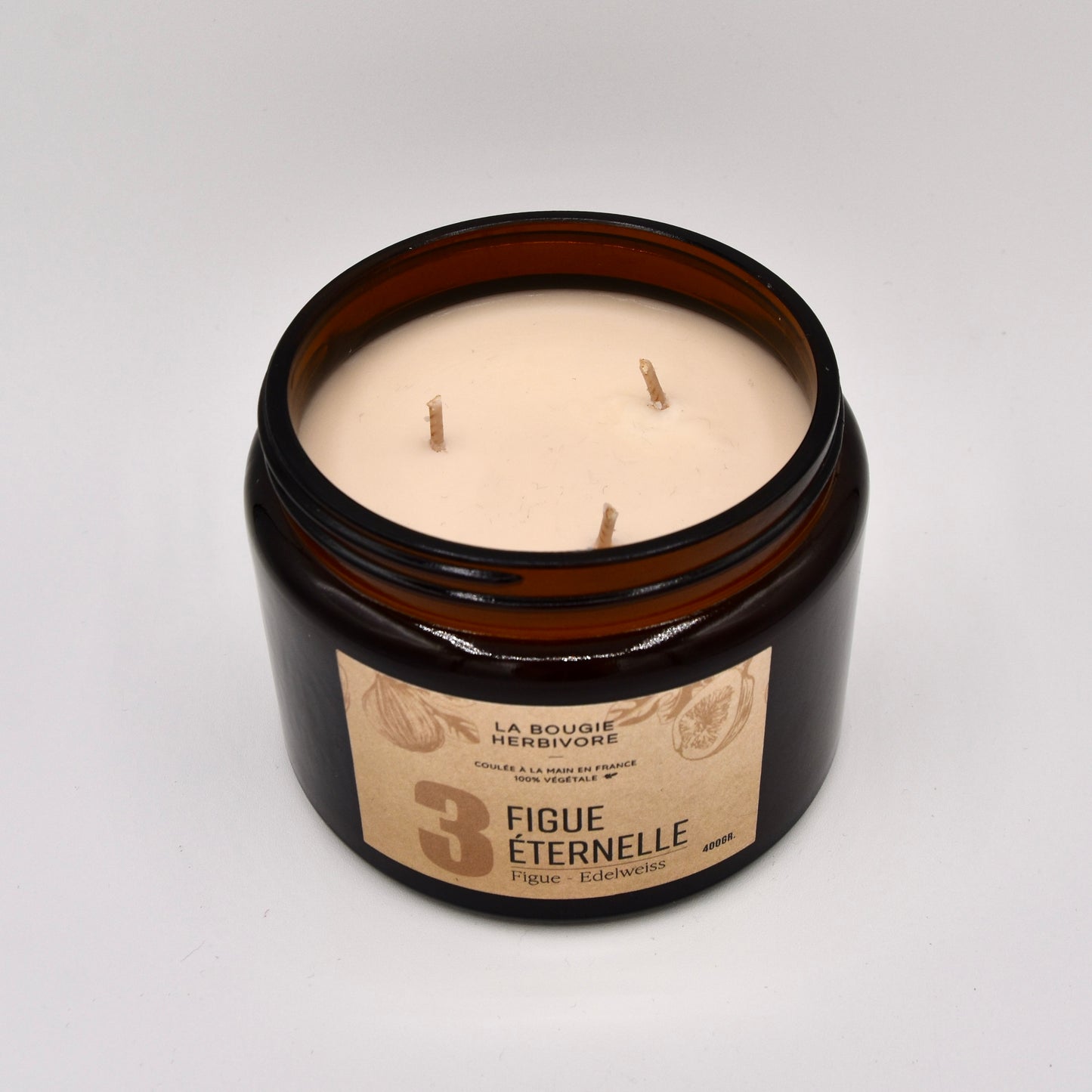 Bougies Parfumées Signature 400g – Choisissez parmi 12 parfums d’exception | La Bougie Herbivore - La Bougie Herbivore BOUGIE-400G-N01 45.00 EUR