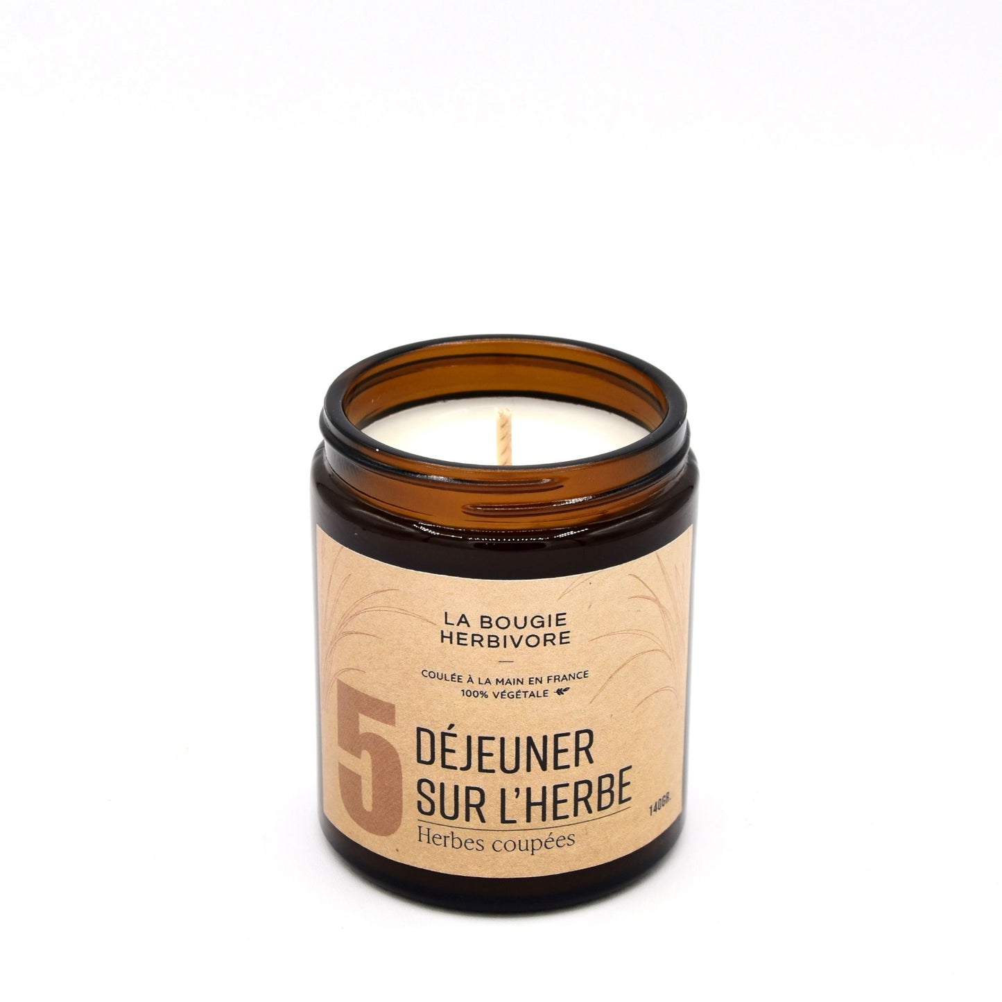 Bougies Parfumées Signature 140g – Choisissez parmi 12 parfums d’exception | La Bougie Herbivore - La Bougie Herbivore BOUGIE-140G-N01 28.00 EUR