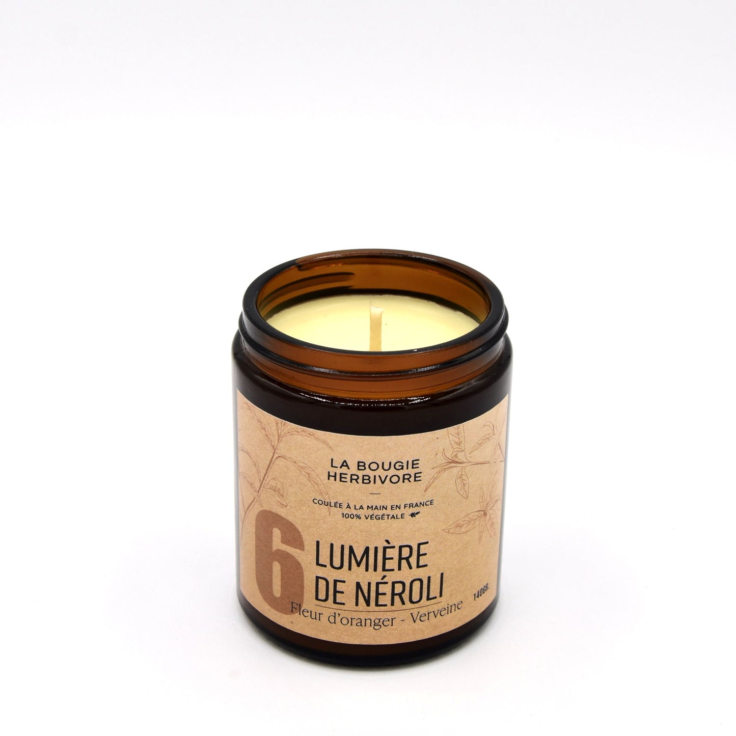 Bougies Parfumées Signature 140g – Choisissez parmi 12 parfums d’exception | La Bougie Herbivore - La Bougie Herbivore BOUGIE-140G-N01 28.00 EUR