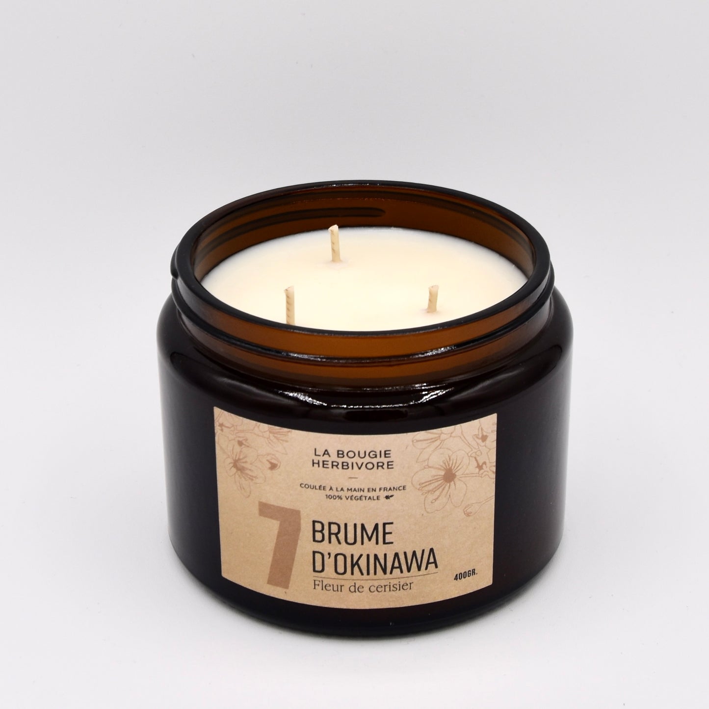 Bougies Parfumées Signature 400g – Choisissez parmi 12 parfums d’exception | La Bougie Herbivore - La Bougie Herbivore BOUGIE-400G-N01 45.00 EUR