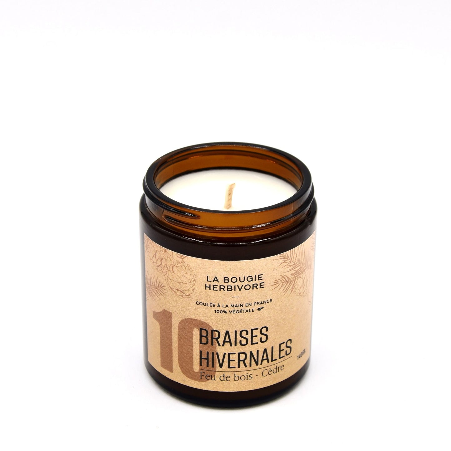 Bougies Parfumées Signature 140g – Choisissez parmi 12 parfums d’exception | La Bougie Herbivore - La Bougie Herbivore BOUGIE-140G-N01 28.00 EUR