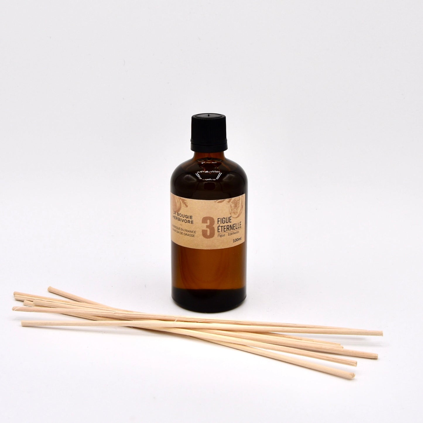 Diffuseur de parfum : No. 3 FIGUE ETERNELLE - Figue + Edelweiss La Bougie Herbivore