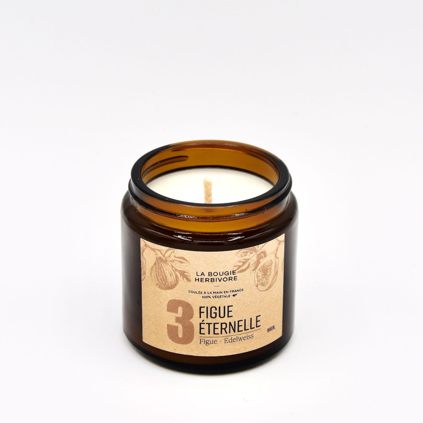 Bougies Parfumées Signature 90g – Choisissez parmi 12 parfums d’exception | La Bougie Herbivore - La Bougie Herbivore