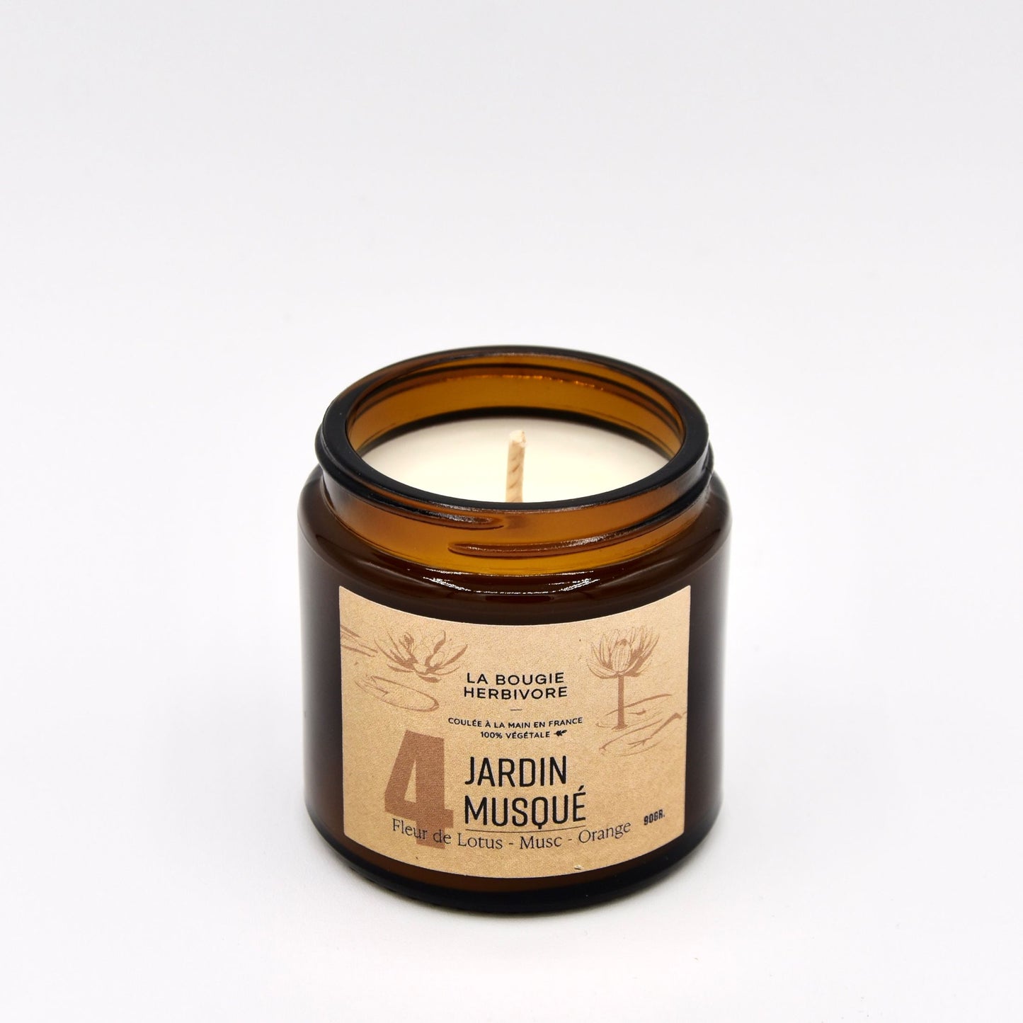 Bougies Parfumées Signature 90g – Choisissez parmi 12 parfums d’exception | La Bougie Herbivore - La Bougie Herbivore