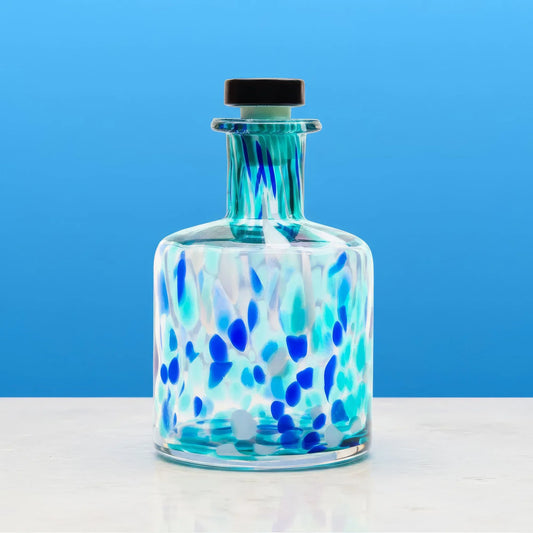 Flacon diffuseur Santorin 200 ml en verre et recharge parfumée élégante