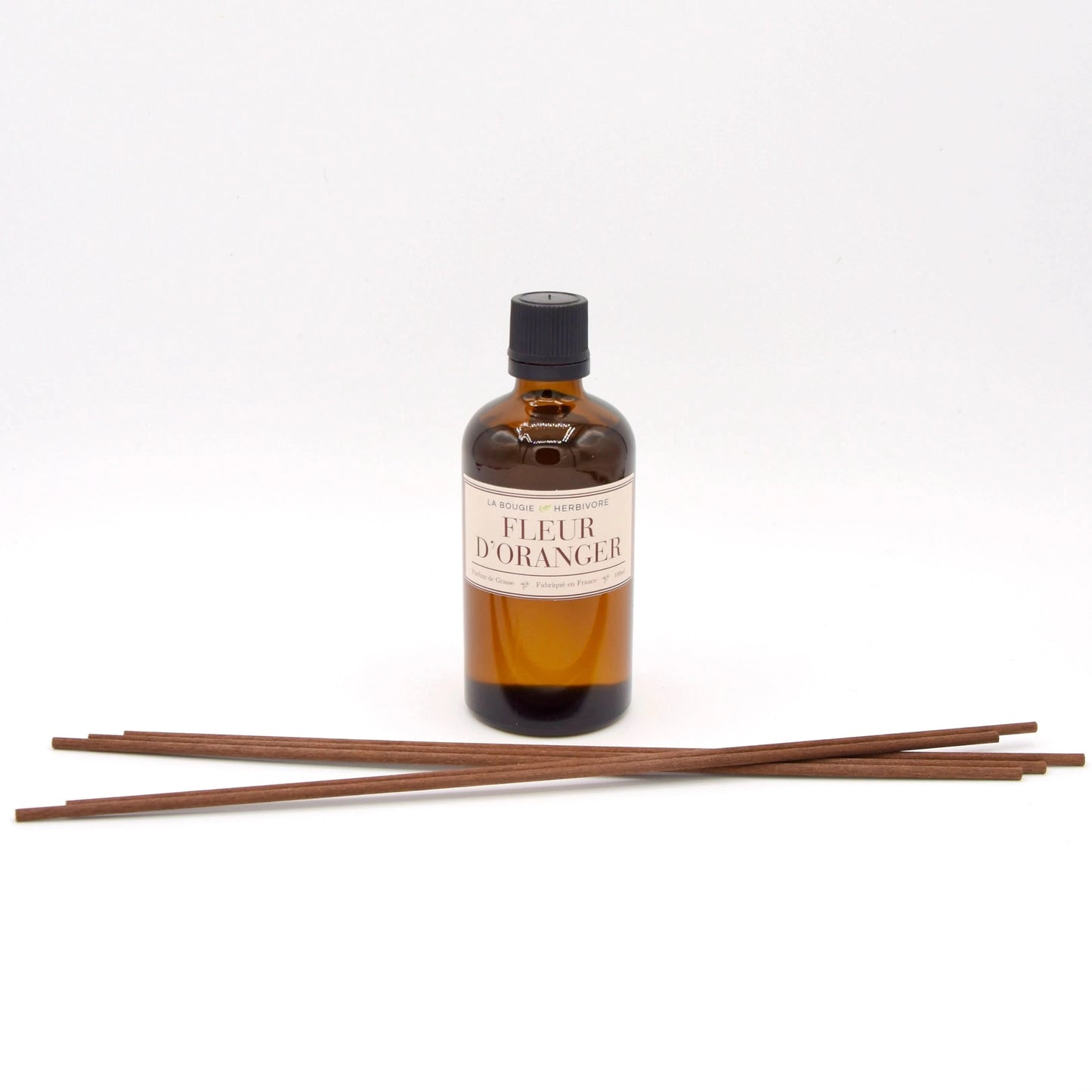 Diffuseur de Parfum avec tiges Fleur d'Oranger 100 ml La Bougie Herbivore diffuseur