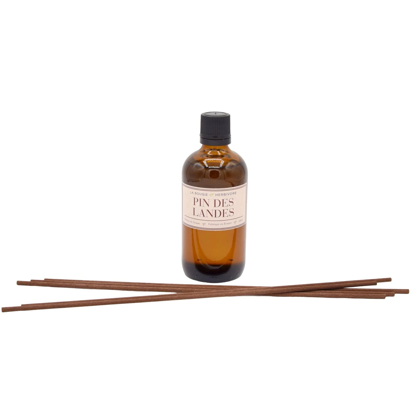 Diffuseur de Parfum avec tiges Pin des Landes 100 ml La Bougie Herbivore diffuseur
