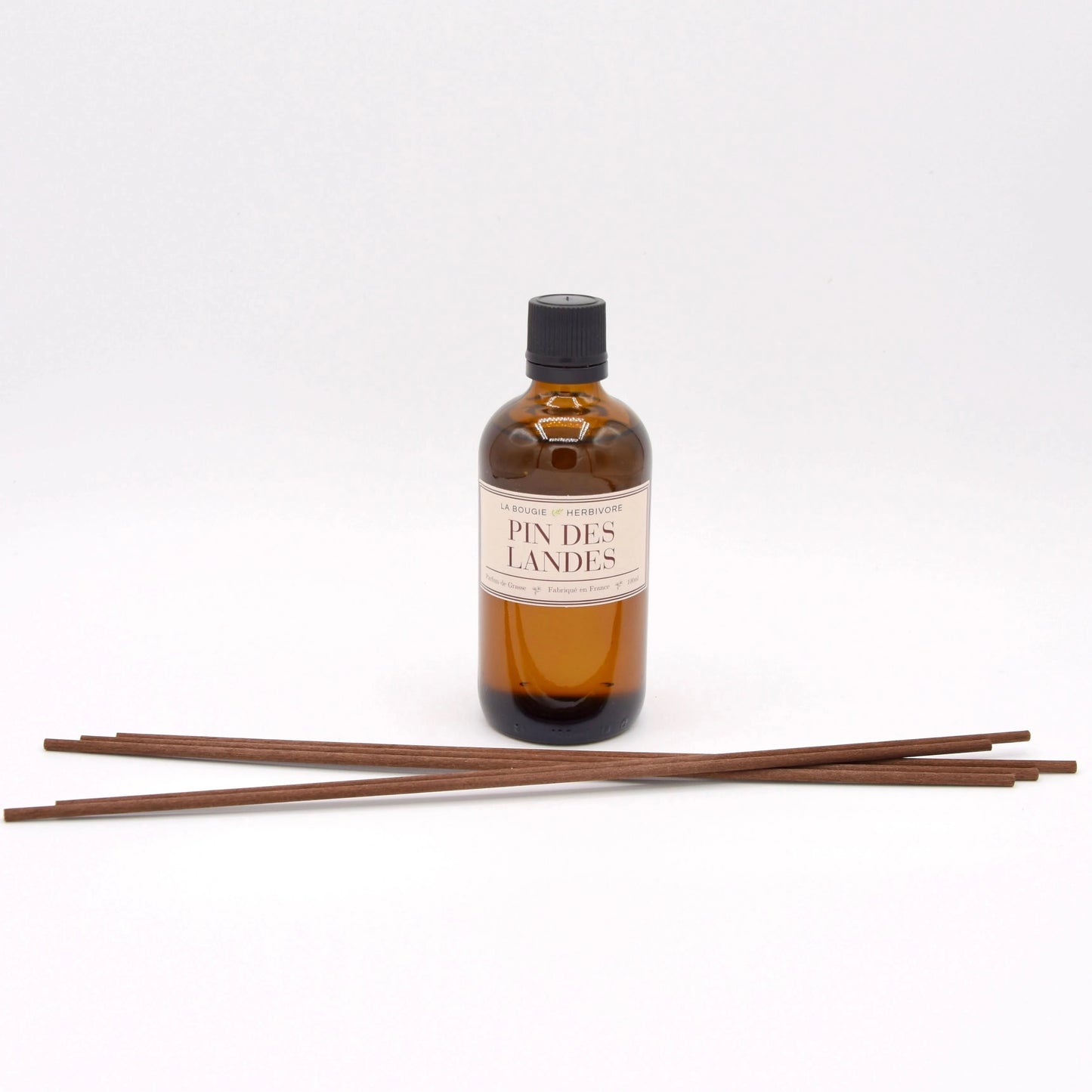 Diffuseur de Parfum avec tiges Pin des Landes 100 ml La Bougie Herbivore diffuseur