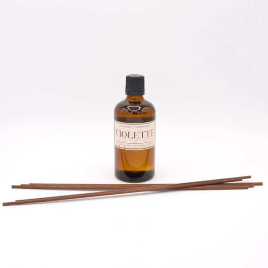 Diffuseur de Parfum avec tiges Violette 100 ml La Bougie Herbivore diffuseur