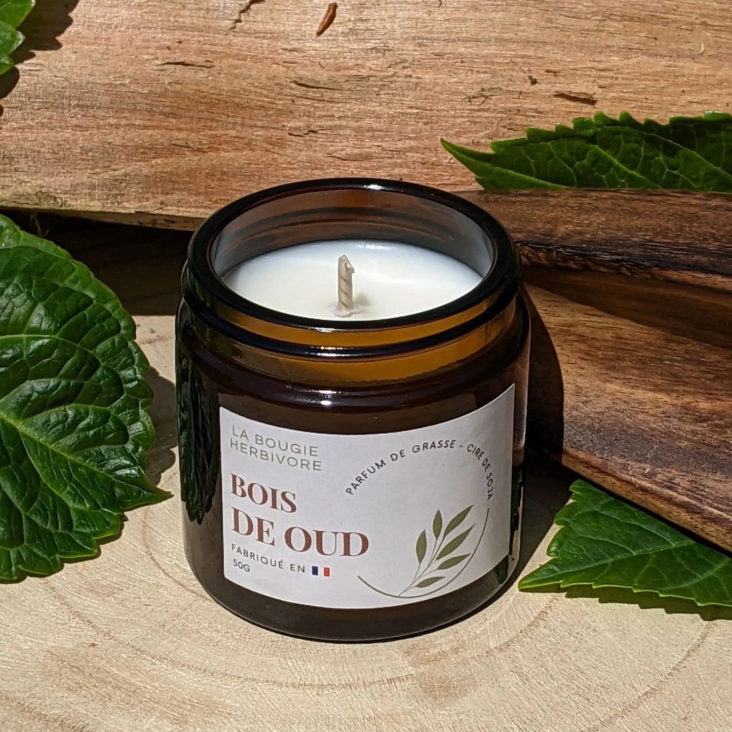 Bougie parfumée Bois de Oud