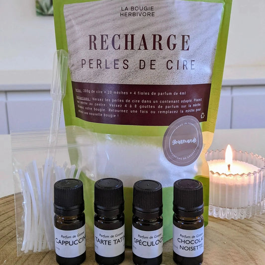 Créez des Bougies perlées Gourmandes