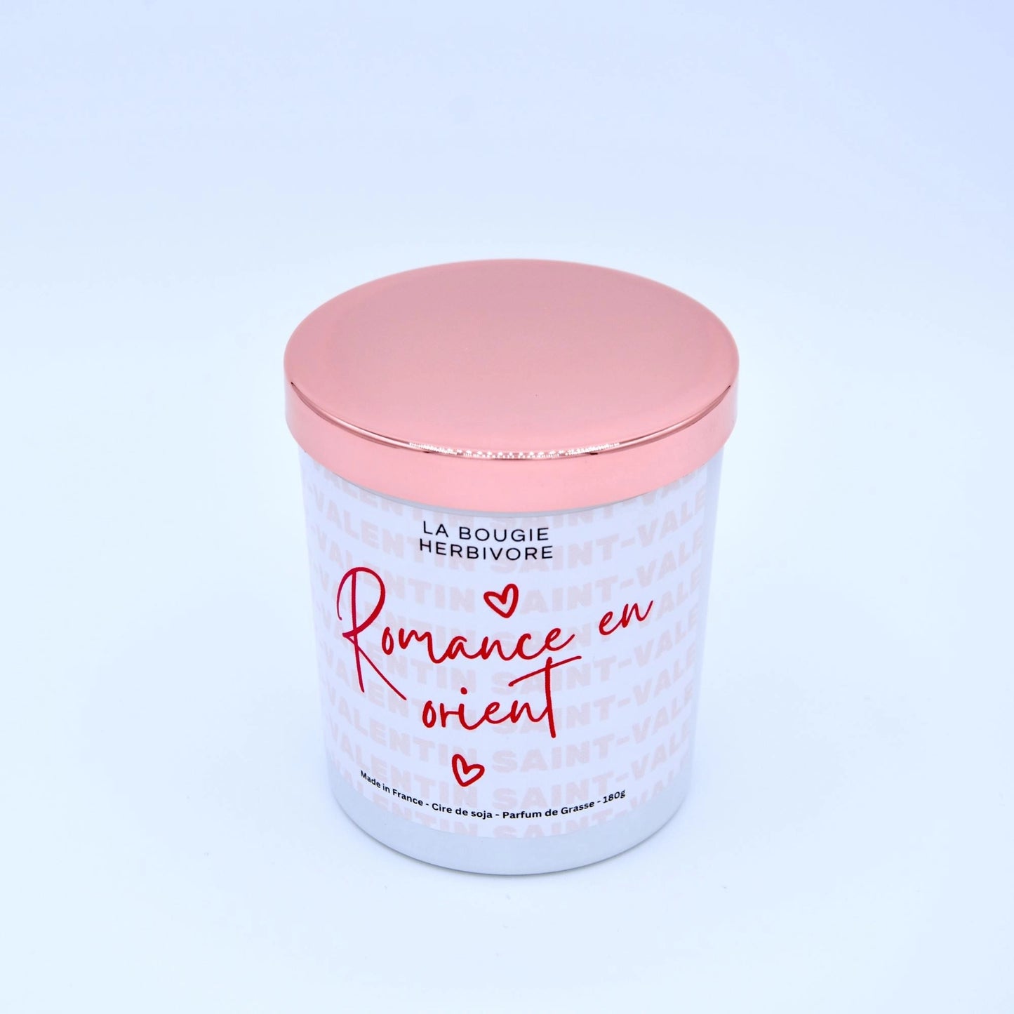 Bougie parfumée Saint-Valentin "Romance en Orient" 200ml La Bougie Herbivore Bougies