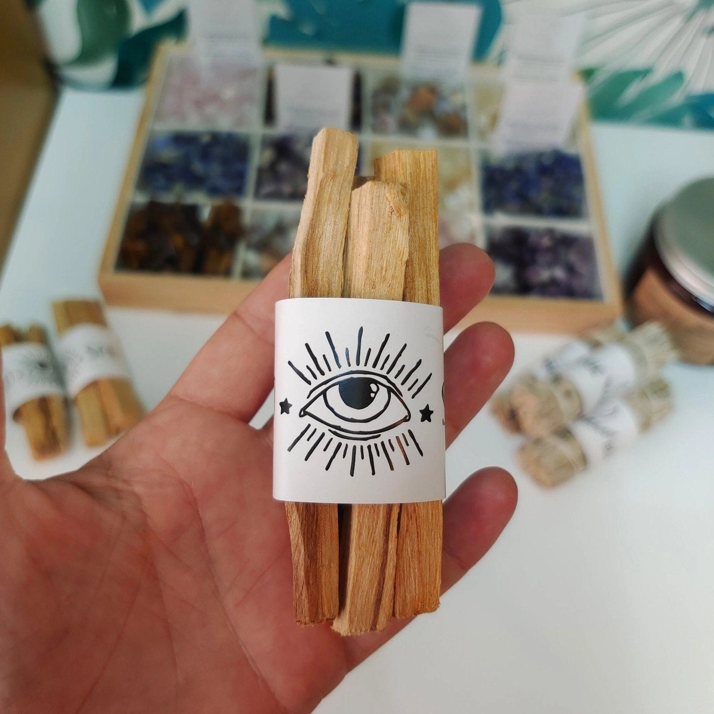 Bâtonnets de Palo Santo de La Bougie Herbivore pour acheter Palo Santo France avec emballage attractif