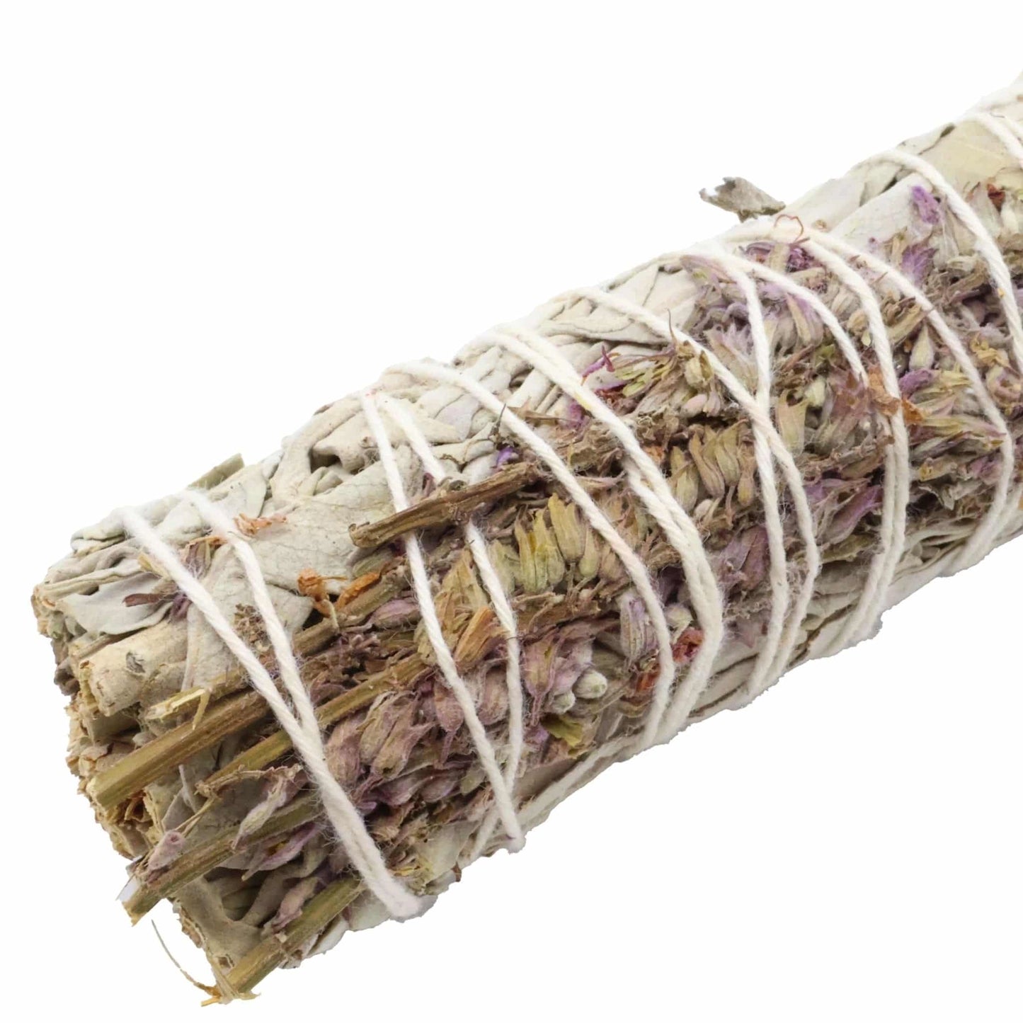 Fagot lavande apaisante Naturel avec des herbes séchées, parfait pour la méditation et la relaxation