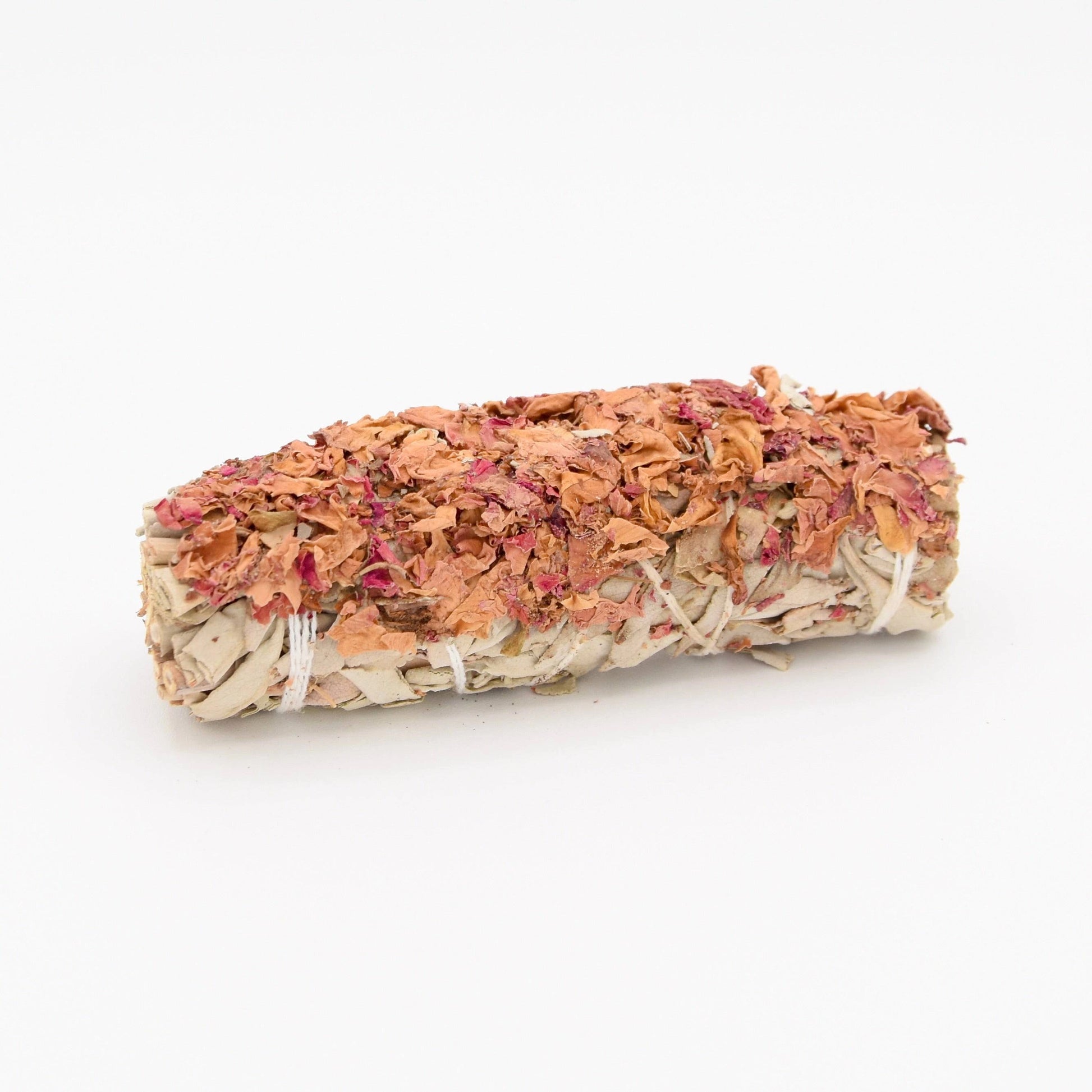 Fagot sauge blanche et rose de La Bougie Herbivore pour la purification et la méditation