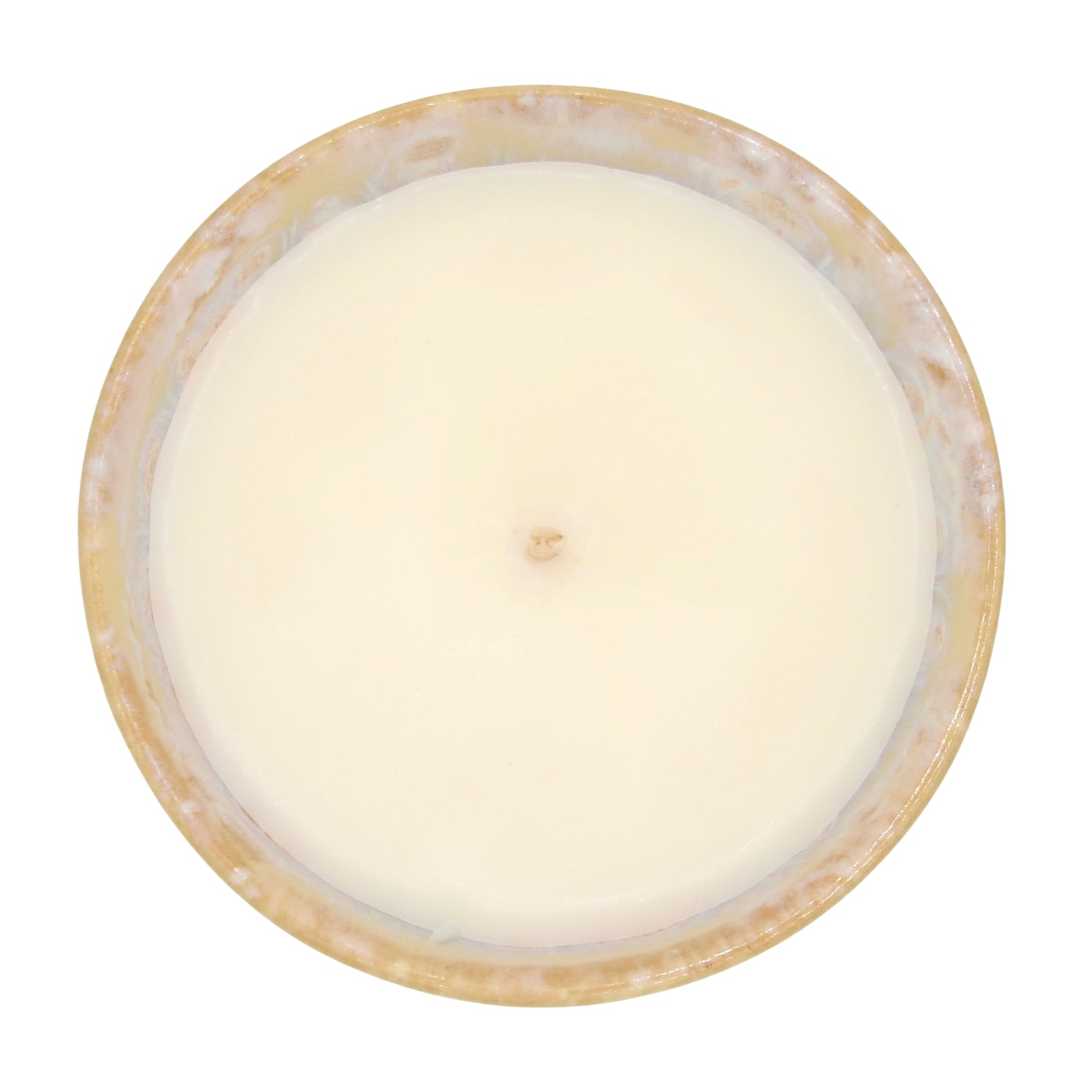 Bougie parfumée Savon de Marseille de La Bougie Herbivore avec une texture crémeuse et élégante