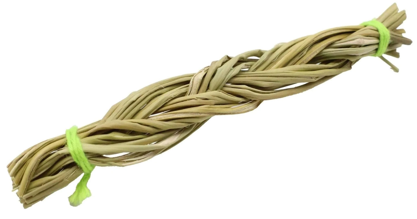 Foin d'Odeur Tressé - 10cm La Bougie Herbivore encens