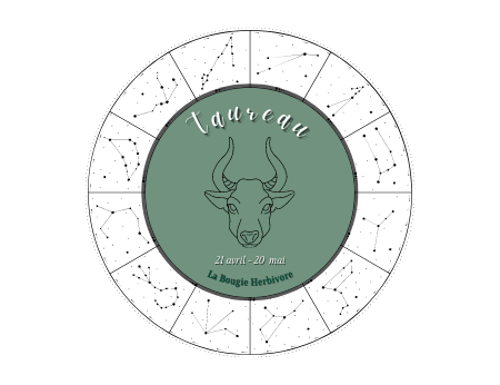 Le signe astro Taureau, force tranquille du zodiaque,,La Bougie Herbivore,FR,labougieherbivore.com