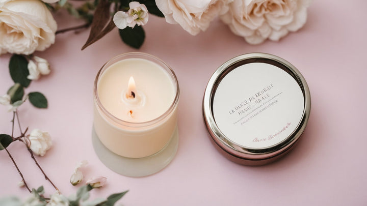 Bougie Parfumée Savon de Marseille : Le Pot en Grès Gris, un Objet Déco et un Parfum Unique - La Bougie Herbivore