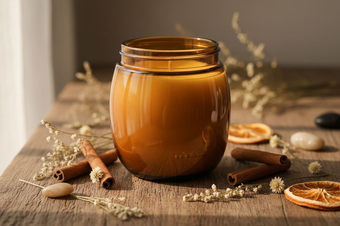 Comparaison entre bougie naturelle en cire de soja et bougie à la paraffine avec fumée noire