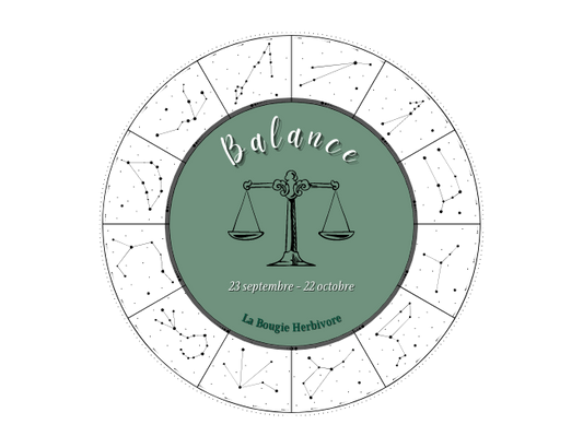 La Balance, signe astrologique de l’équilibre et de l’harmonie - La Bougie Herbivore