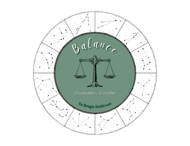 La Balance, signe astrologique de l’équilibre et de l’harmonie,,La Bougie Herbivore,FR,labougieherbivore.com