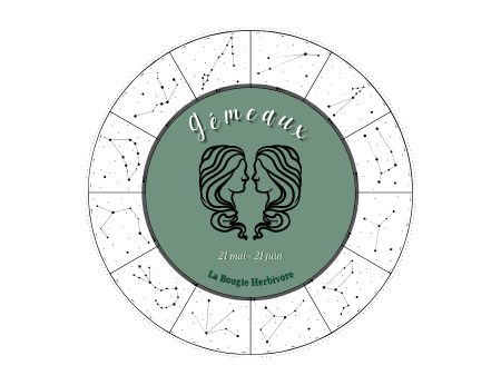 Le Gémeaux, un signe du zodiaque curieux et ouvert d’esprit,,La Bougie Herbivore,FR,labougieherbivore.com
