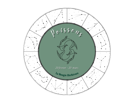 Le Poissons, un signe astrologique hypersensible et intuitif - La Bougie Herbivore