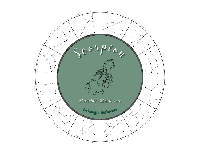 Le Scorpion, un signe astrologique complexe et sensible,,La Bougie Herbivore,FR,labougieherbivore.com
