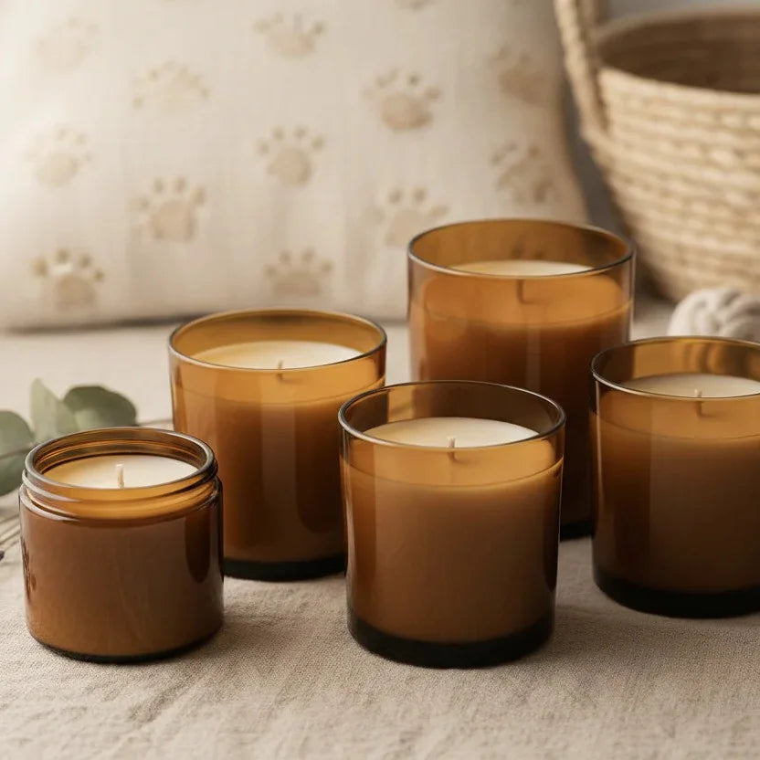 Bougies naturelles pour chiens & chats