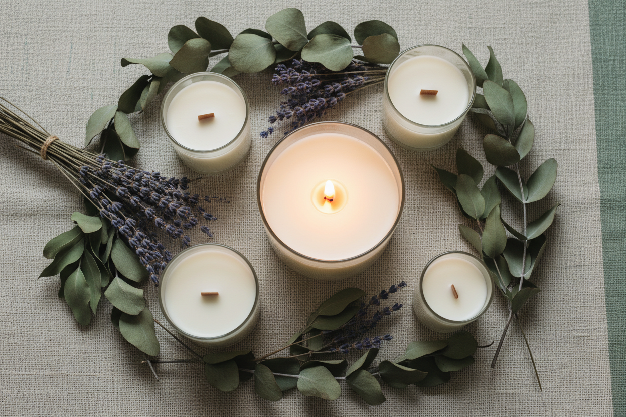Bougies Artisanales & Parfums d'Intérieur Naturels | Catalogue 