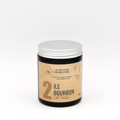 Bougie parfumée Café Vanille No.2 ILE BOURBON 140g
