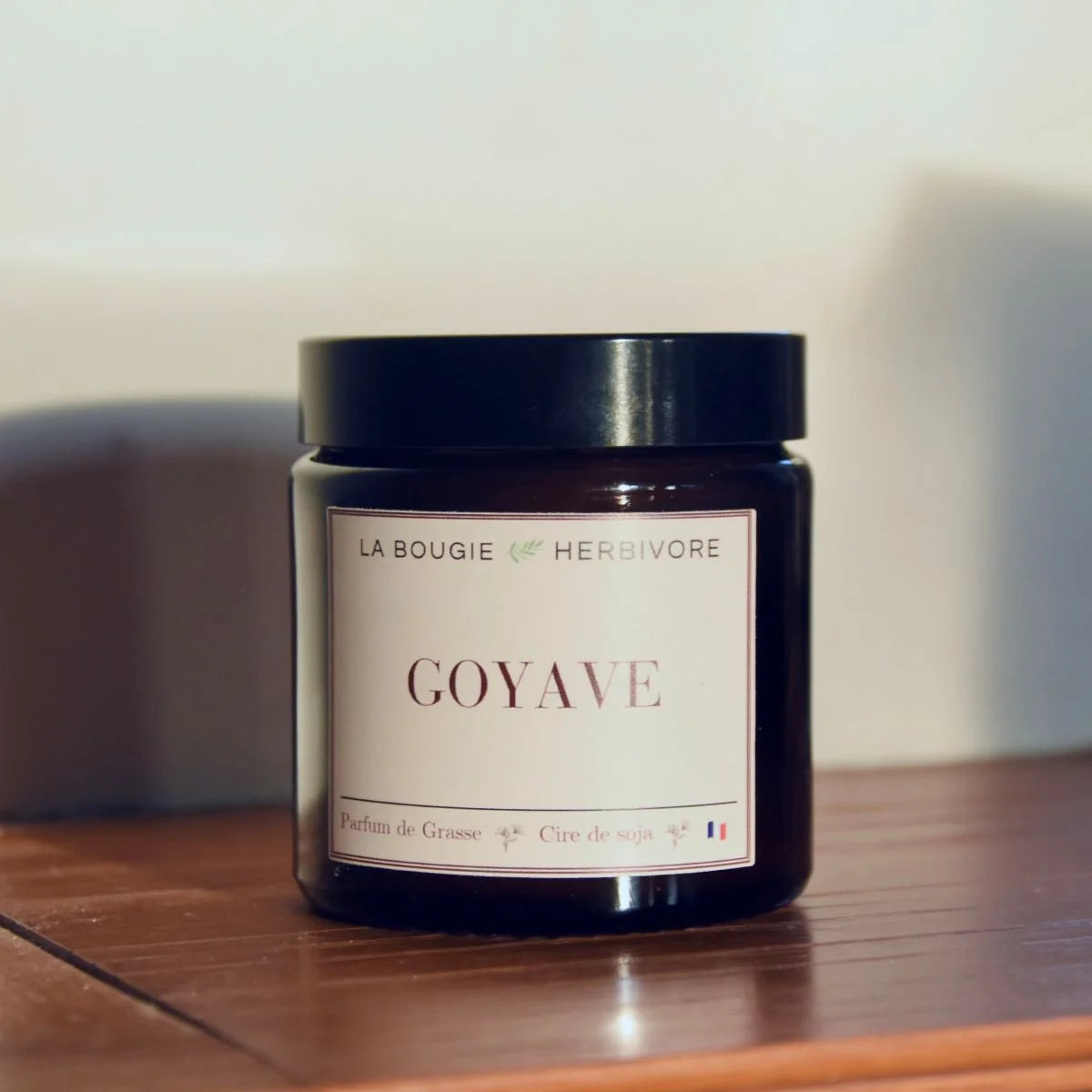 Bougie parfumée Goyave à la cire végétale de soja 90g La Bougie Herbivore Bougies