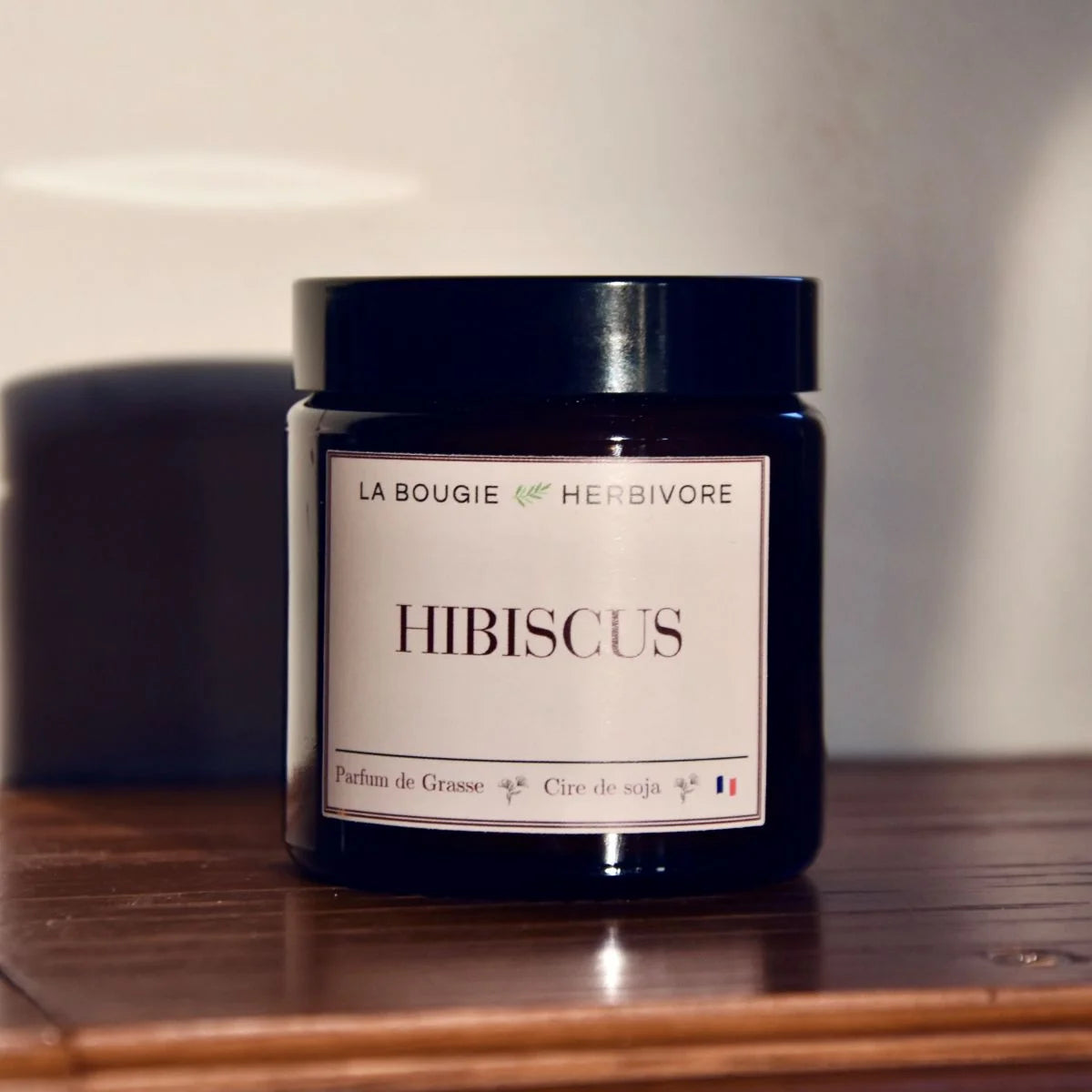 Bougie parfumée Hibiscus à la cire végétale de soja 90g La Bougie Herbivore Bougies