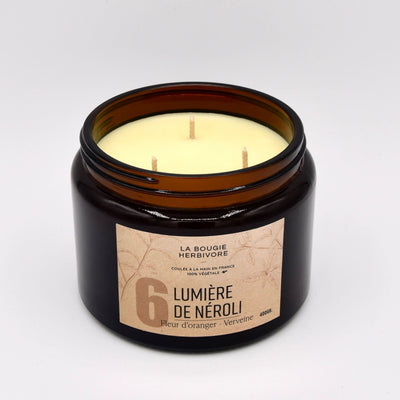Bougies Parfumées Signature 400g – Choisissez parmi 12 parfums d’exception | La Bougie Herbivore - La Bougie Herbivore  BOUGIE-400G-N01 45.00 EUR