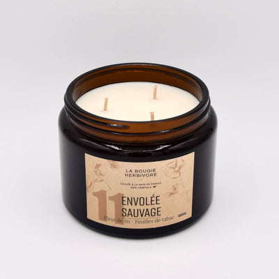 Bougies Parfumées Signature 400g – Choisissez parmi 12 parfums d’exception | La Bougie Herbivore - La Bougie Herbivore  BOUGIE-400G-N01 45.00 EUR