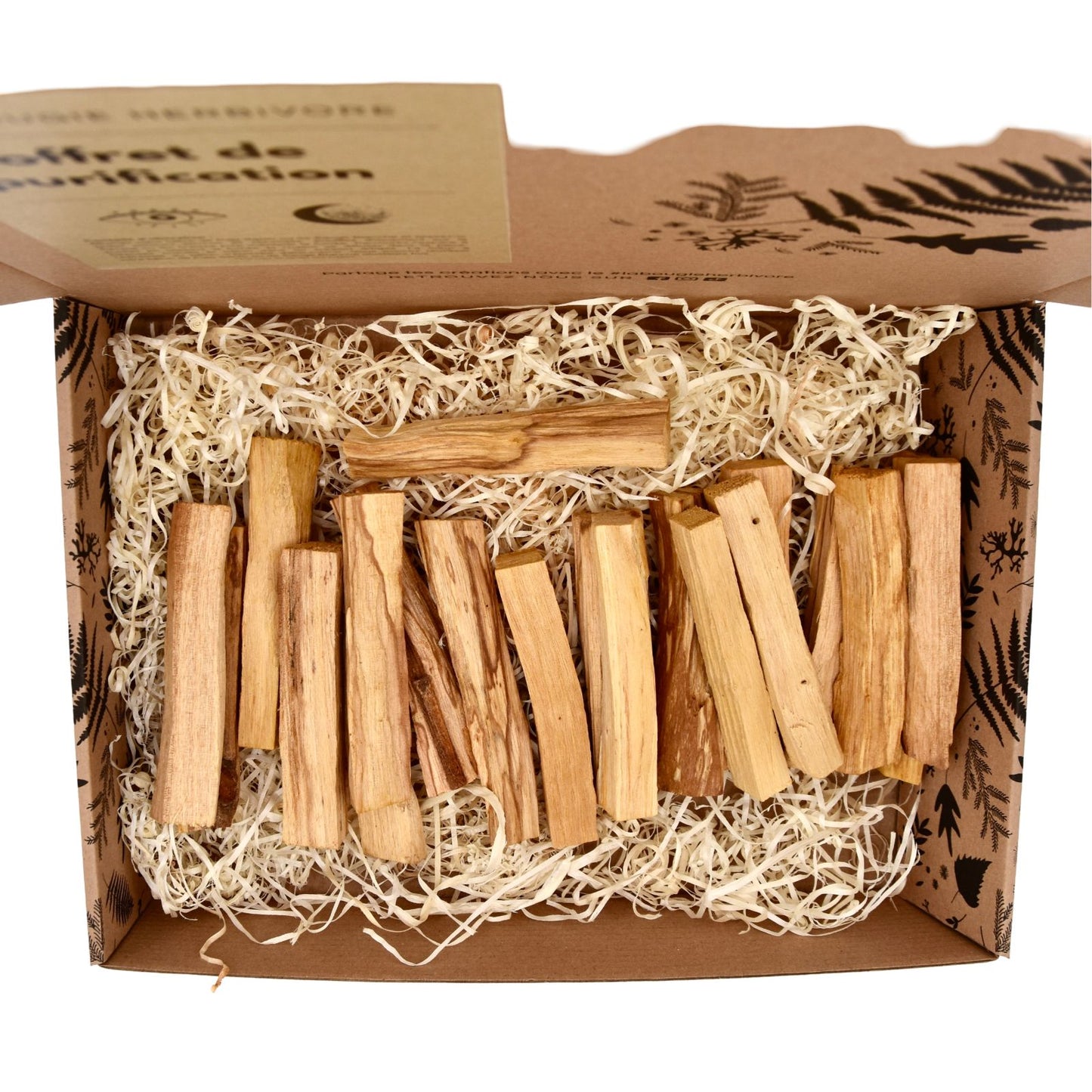 Kit de Purification - Palo Santo Bois - La Bougie Herbivore