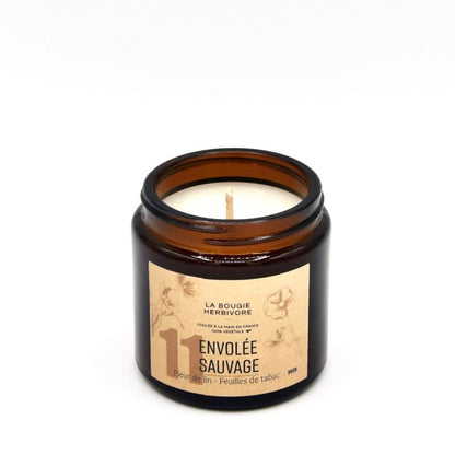 Bougie Parfumée Fleur de Lin et Tabac