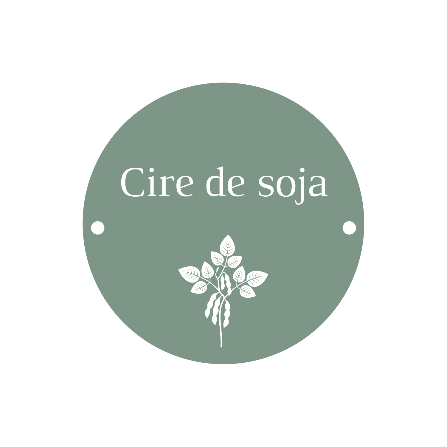 VEGETAL → Cire de Soja - La Bougie Herbivore