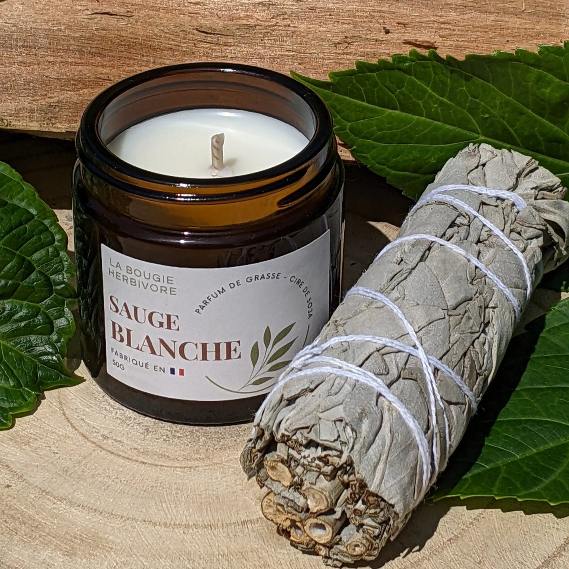 Bougie parfumée Sauge Blanche