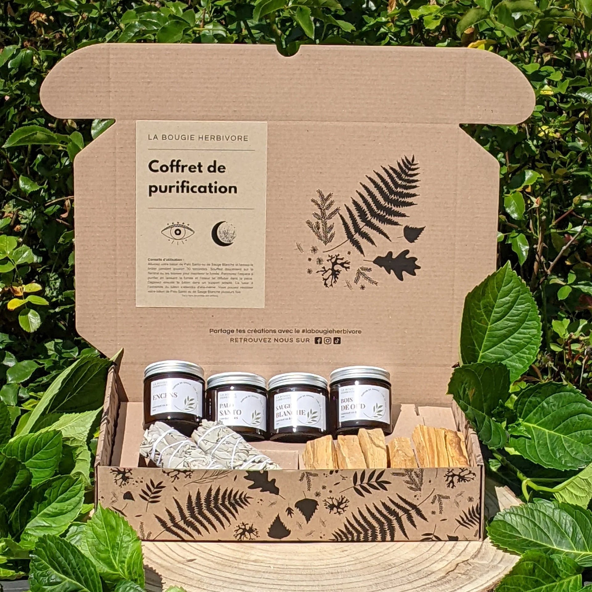 🕯️ Coffret "Herbivore" – Rituel d'Ambiance & Bien-Être - La Bougie Herbivore  COFFRET_HERBIVORE-XL 49.99 EUR