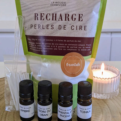 Créez des Bougies perlées Orientales