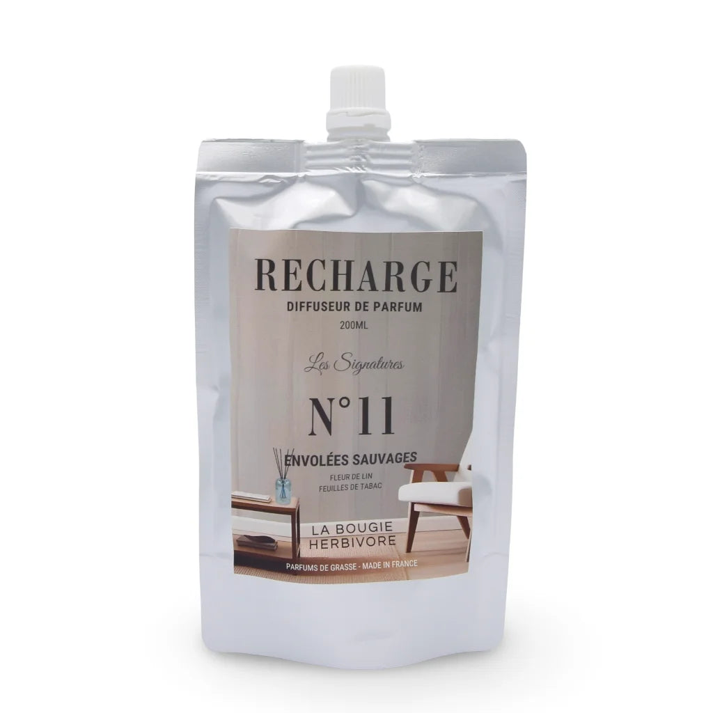 Recharge parfumée 200ml N°11 (sans flacon avec 10 tiges)